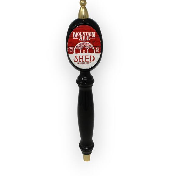 Shed Brewery Mountain Ale Beer Tap Handle Stowe Vermont VT 802 SKI LOCAL - Picture 9 of 11